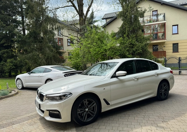 BMW Seria 5 cena 133000 przebieg: 114000, rok produkcji 2017 z Kraków małe 232